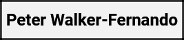 Peter Walker-Fernando